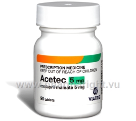 Acetec (Enalapril 5mg) 90 Tablets