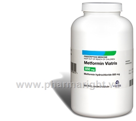 Metformin Viatris (Metformin 850mg) 500 Tablets/Pack