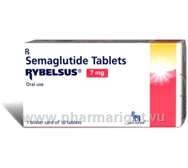 Rybelsus (Semaglutide 7mg) 10 tablets/ Pack