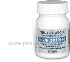 Panzop Relief (Pantoprazole 20mg) 100 Tablets/Pack