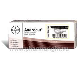 Androcur (Cyproterone Acetate 50mg) 50 Tablets/Pack (Turkish)