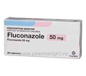 Fluconazole 50mg  28 Capsules/Pack