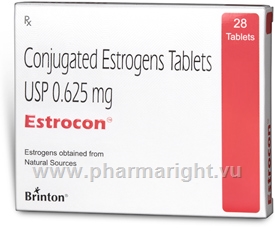 Estrocon (Conjugated Estrogens 0.625mg) 28 Tablets/Pack