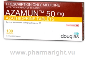 Azamun (Azathioprine) 50mg 100 Tablets/Pack